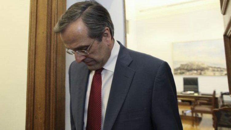 Премиерът на Гърция Андонис Самарас. Снимка: Reuters