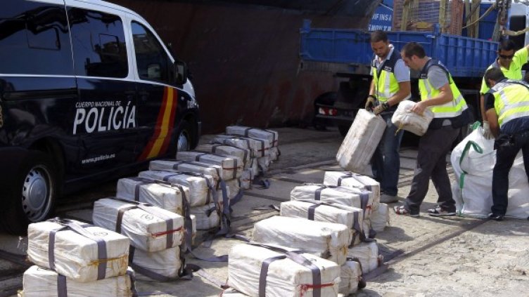 Задържаната дрога Снимка: БТА