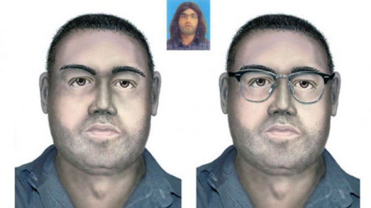 Фотороботът на съучастника. Снимка: МВР