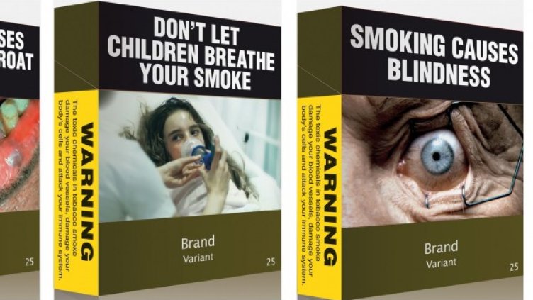 Така ще изглеждат цигарените опаковки в Австралия от декември. Снимка: Reuters