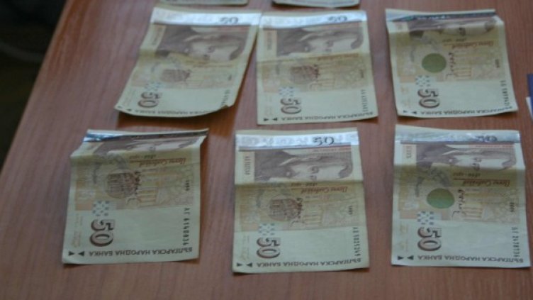 Част от парите са намерени. Снимка: архив Булфото