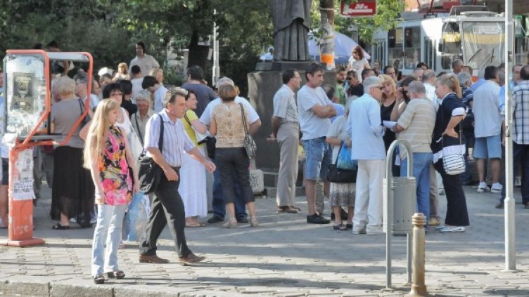 Миналата седмица гражданите организираха протести на Попа. Снимка: архив Булфото