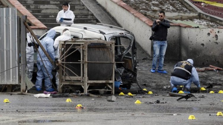 Атентатът е извършен с кола бомба. Снимка: архив Reuters