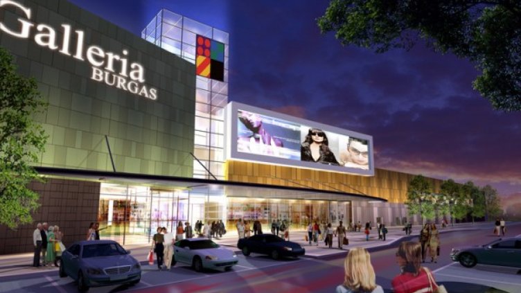 Мол Галерия Бургас, който беше открит наскоро. Снимка: GTC