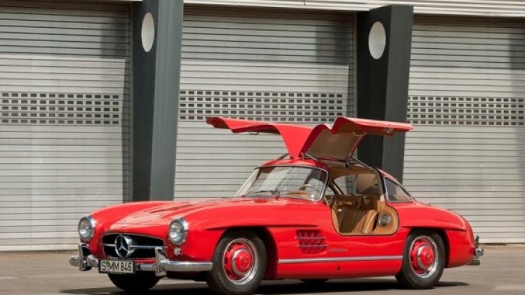 Mercedes-Benz 300SL, 1954 г. Снимка: Mercedes-Benz