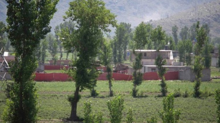 Къщата, в която беше убит Бин Ладен. Снимка: архив, Reuters