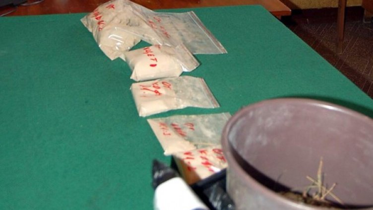 Иззети са голямо количество наркотици. Снимка: архив Булфото