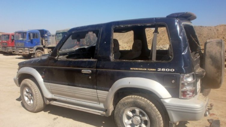 Мястото на инцидента. Снимка: БТА