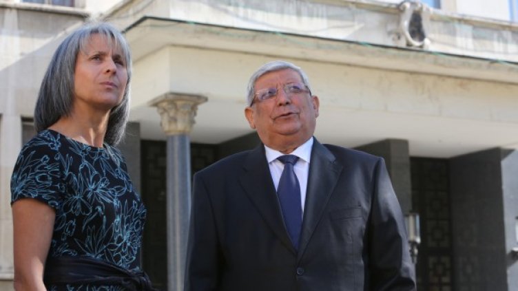 Попова и Ангелов са единодушни за заплатите. Снимка: БТА