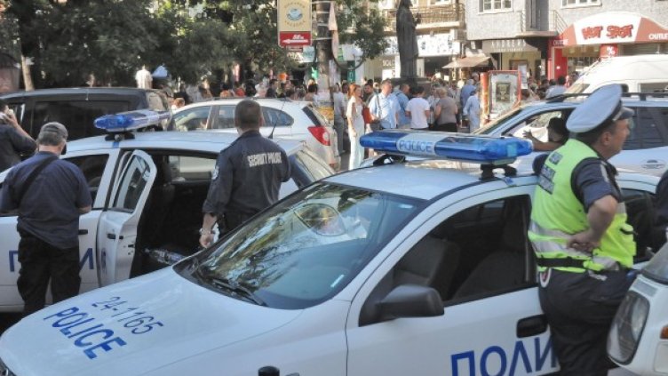 Протестите срещу платеното паркиране на няколко пъти блокираха центъра. Снимка: Булфото