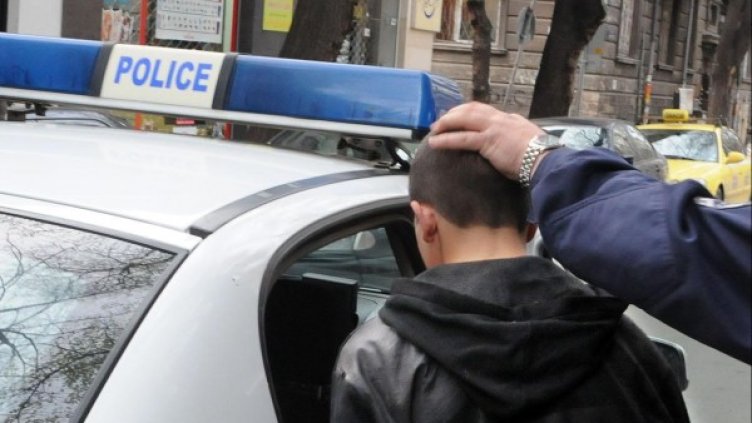 Мъжът е арестуван. Снимка: архив Булфото