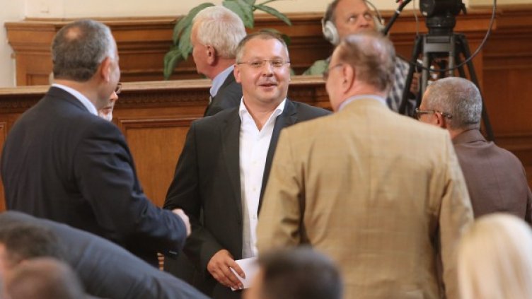 Първи работен ден на депутатите. Снимка: БТА