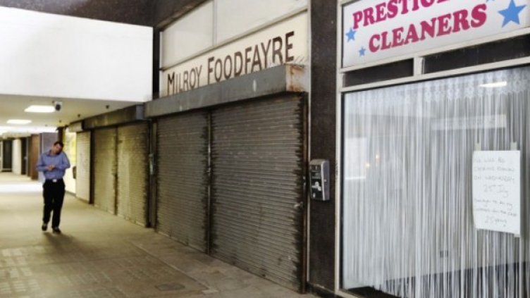 Магазините в Англия са празни. Снимка: Reuters