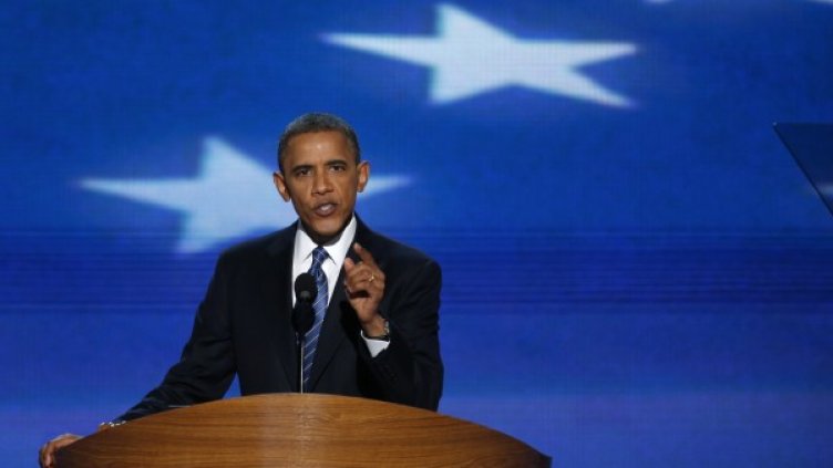 Обама прие номинацията на Демократическата партия за кандидат-президент. Снимка: Reuters