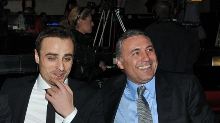 Димитър Бербатов и Христо Стоичков. Снимка: архив, Булфото