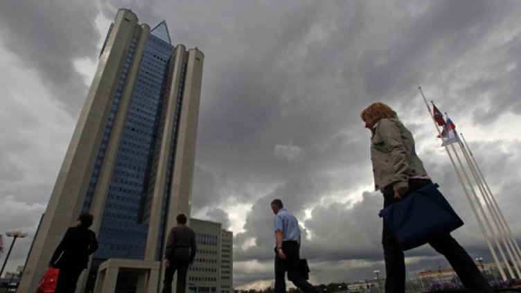 Централата на Газпром в Москва. Снимка: Reuters