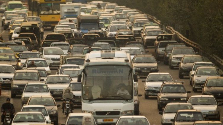 Задръстване в Техеран. Снимка: архив, Reuters
