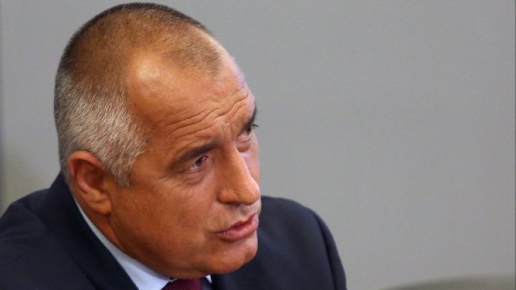 Борисов доста се разгорещи по време на изказването си. Снима:БТА