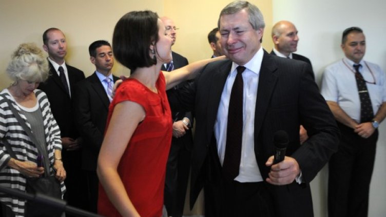 Уорлик доста се разчувства. Снимка: БТА