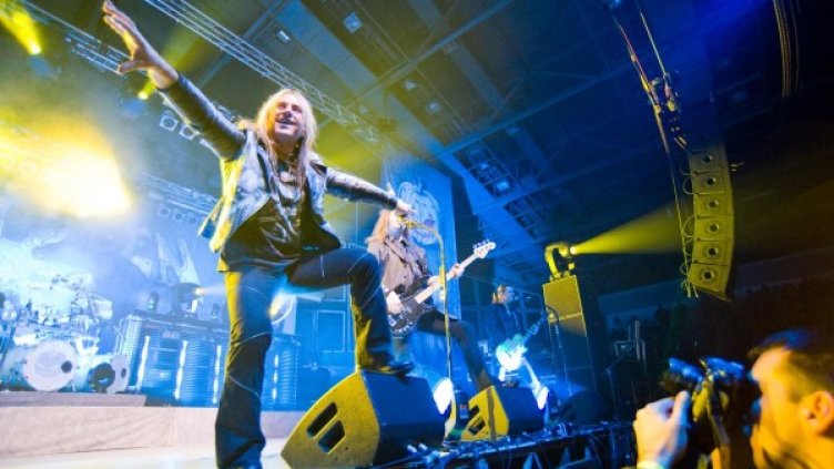 Helloween по време на концерта си у нас през януари 2011. Снимка: Булфото