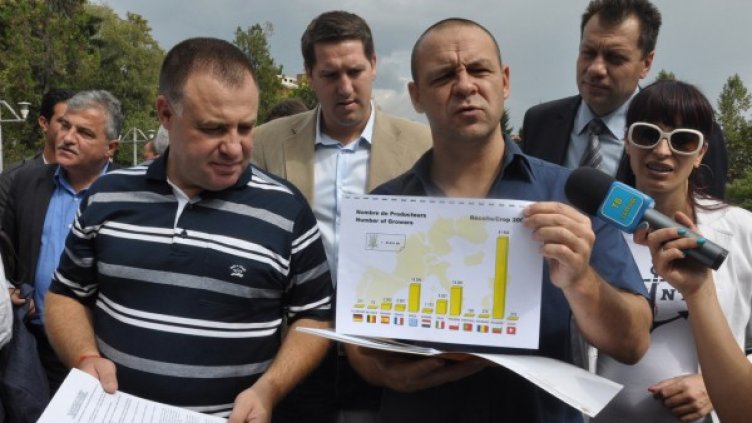 Найденов в Гоце Делчев. Снимка: БТА