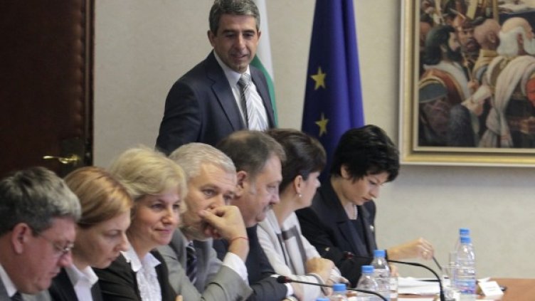 Заседание на Съвета за икономическо развитие и социална политика. Снимка: БТА