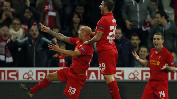 Ливърпул стигна до успех в Швейцария. Снимка: Reuters