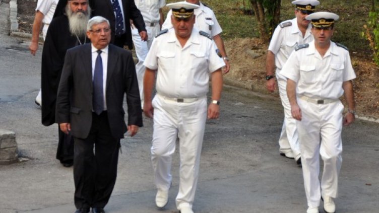 Аню Ангелов присъства на откриването на новата учебна година във Висшето военноморско училище “Н.Й.Вапцаров. Снимка: БТА