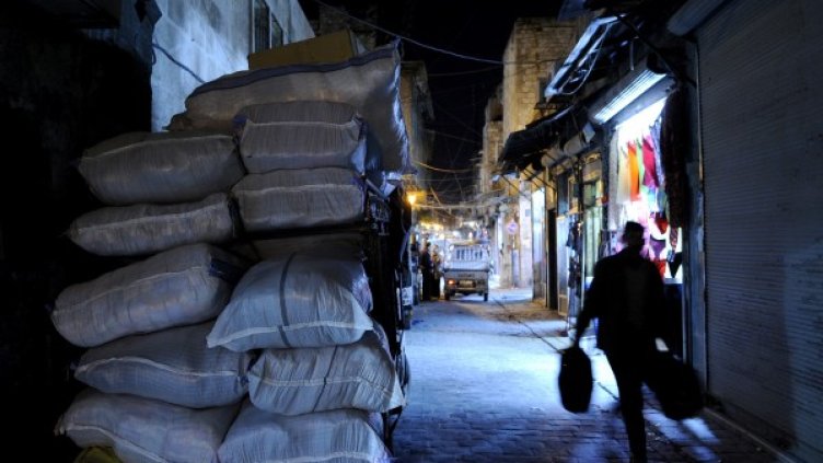 Част от прочутия покрит пазар в Алепо - сука Ал Мадина. Снимка: Reuters