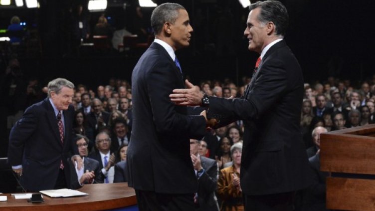 Барак Обама и Мит Ромни. Снимка: Reuters