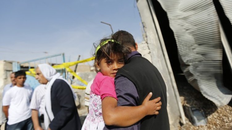 В турския град Акчакале след сирийския обстрел. Снимка: Reuters