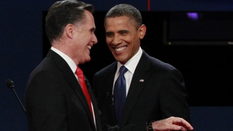 Мит Ромни и Барак Обама. Снимка: Reuters
