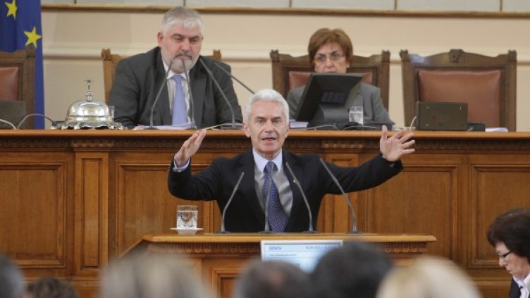 Волен Сидеров нападна ГЕРБ заради Турция. Снимка: БТА