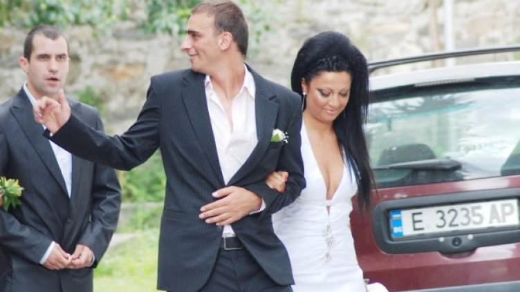 Асен със съпругата си Димитричка. Снимка: алхив, Булфото