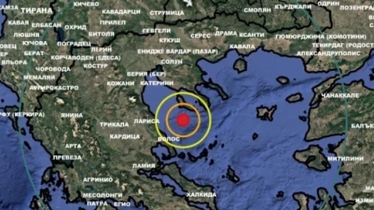 Силен трус отново уплаши Халкидики