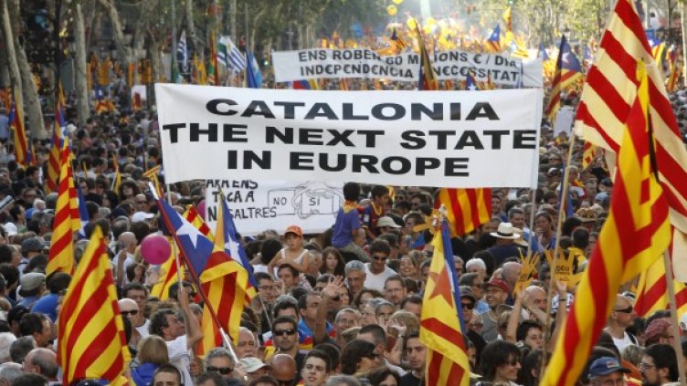 От Каталуния може да тръгне нова вълна на сепаратизъм в ЕС. Снимка: архив, Reuters