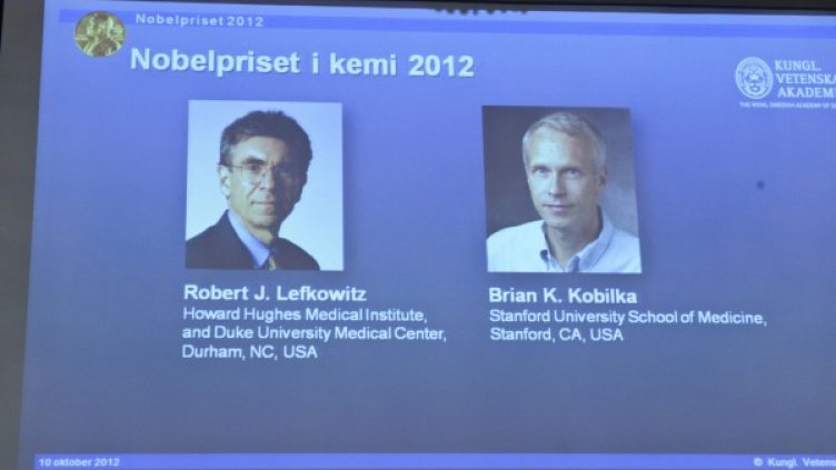 Робърт Лефковиц и Брайън Кобилка. Снимка: Reuters