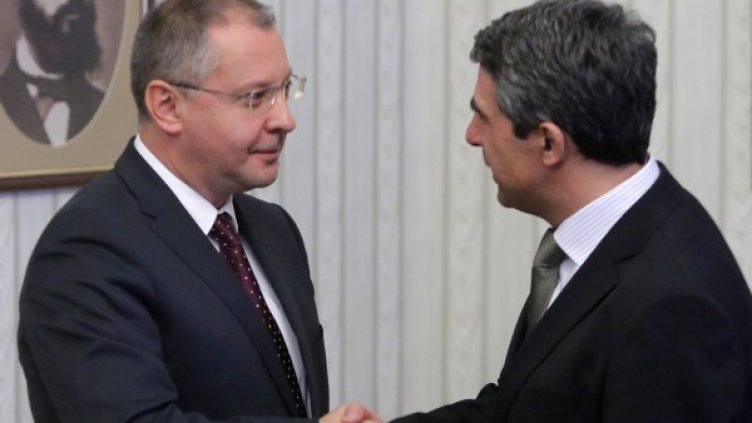 Президентът започна консултациите със Сергей Станишев. Снимка: БТА