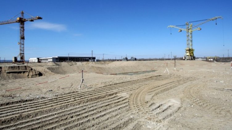 Площадката на АЕЦ "Белене". Снимка: архив, Булфото