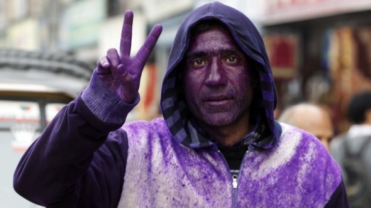 В лилаво шансът за успех е най-голям. Снимка: Reuters