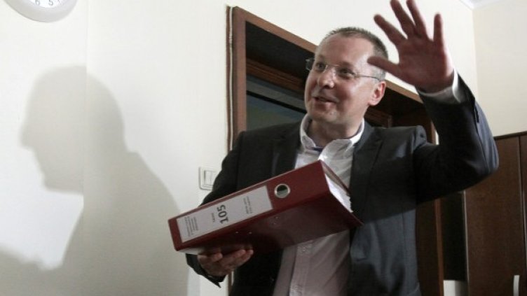 Станишев се гордее с подиската. Снимка: архив, БТА