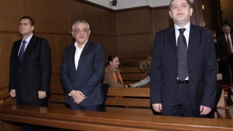 Цонев, Попов и Сантиров (отляво надясно) Снимка: архив, Impact Press Group