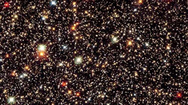 Централната част на Млечният път, заснета от космическия телескоп "Хъбъл". Снимка: Ройтерс