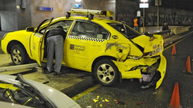 Инцидентът е станал около 18 часа. Снимка: Булфото