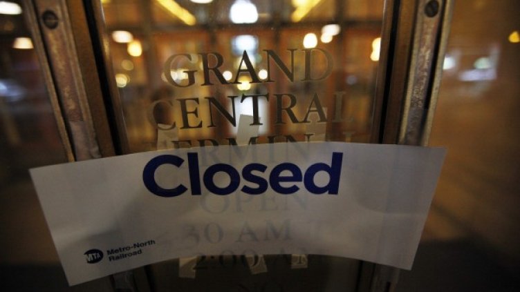 Затворена е и централната гара в Ню Йорк. Снимка: Ройтерс