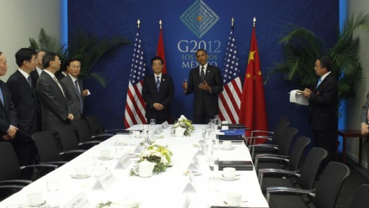 Двамата президенти - Ху Дзинтао и Барак Обама. Снимка: архив, Reuters