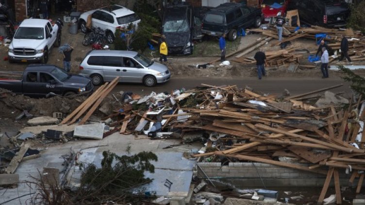 Обстановката в пострадалите от Санди райони в САЩ постепенно започва да се нормализира. Снимка: Reuters