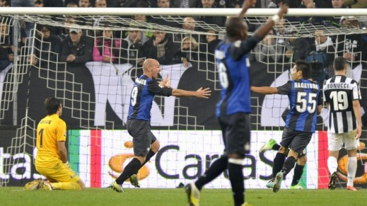 Интер победи Ювентус с 3:1. Снимка: Reuters
