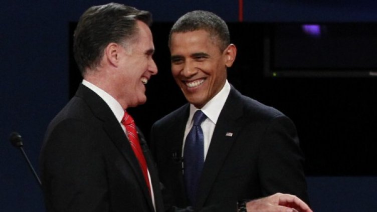Мит Ромни и Барак Обама. Снимка: Reuters