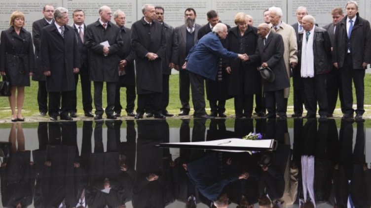 Откриването на мемориала в Берлин. Снимка: Reuters